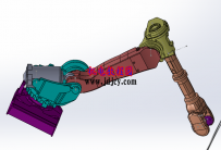 ABB机械人 手臂 solidworks模型下载